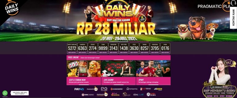Daftar Agen Situs Judi Slot Online Gacor Gampang Menang Jackpot Terbesar 2023